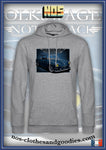 Sweat capuche unisex VW Notchback type 3 vw bleu