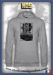 Sweat capuche unisex VW T1 split 50 shades of grey