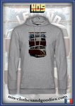 Sweat capuche unisex VW combi split 1965 av/ar
