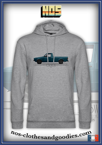 Sweat capuche unisex VW caddy profil