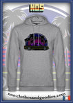 Sweat capuche unisex VW caddy Nigth sun