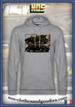 Sweat capuche unisex VW Cox cabriolet 1302 LS avant / arrière