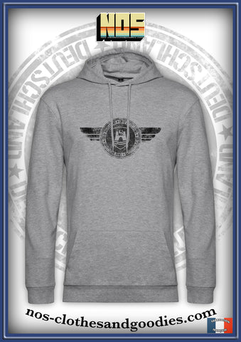 Sweat capuche unisex VW Deutchland blason