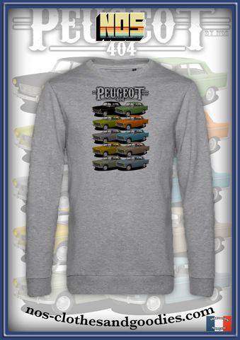 Sweat classique Peugeot 404 multicolor