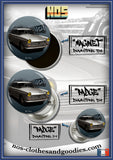 Badge/magnet/ porte clé décapsuleur Peugeot 404 coupé injection 1964