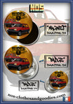 Badge /Magnet / porte clé décapsuleur Renault super 5 av/ar 1986 2 VERSIONS DISPONIBLES