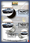 Badge /magnet / porte clé décapsuleur VW Golf GTI 3 portes grise