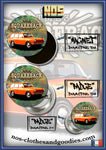 Badge / Magnet / bottle opener key ring VW Squareback type 3 sunchine 