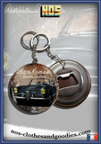 Badge / Magnet / porte clé décapsuleur Alfa roméo 1600 spider 1963
