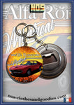 Badge / Magnet / porte clé décapsuleur Alfa roméo Montréal