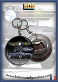 Badge / magnet / porte clé décapsuleur BMW 507 grise 1958