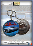 Badge/magnet/porte clé décapsuleur Chevrolet el camino 1959