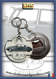 Badge/magnet/porte clé décapsuleur Citroën DS 21 D super 5 profil