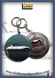 Badge/magnet/porte clé décapsuleur Citroën DS 21 pallas "profil"