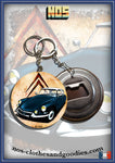 Badge/magnet/porte clé décapsuleur Citroën DS / ID 19 1963