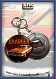 Badge / magnet / porte clé décapsuleur dodge charger 1969