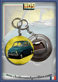 Badge / Magnet / porte clé décapsuleur Fiat 500