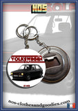 Badge /magnet / porte clé décapsuleur VW Golf GTI noire
