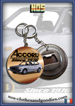 Badge / magnet / porte clé décapsuleur HONDA Accord grise 1976