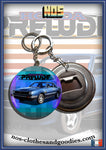 Badge / magnet / porte clé décapsuleur HONDA prélude mk1 bleue
