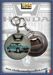 Badge / magnet / porte clé décapsuleur HONDA S800 verte décapotable