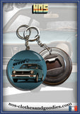 Badge / magnet / porte clé décapsuleur HONDA civic mk1 verte