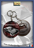 badge/magnet/porte clé décapsuleur Lincoln continental 1965