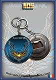 Badge / magnet / bottle opener key ring Pontiac Firebird Trans Am logo
