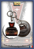 Badge / magnet / porte clé décapsuleur Pontiac GTO "face"