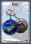 Badge / magnet / porte clé décapsuleur Renault R5 Alpine