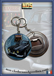 Badge/magnet/porte clé décapsuleur Renault Dauphine Gordini