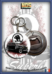 Badge / Magnet / porte clé décapsuleur Skoda Superb 1938