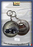 Badge /magnet / porte clé décapsuleur VW Golf 2 Cabriolet noire