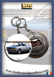 Badge /magnet / porte clé décapsuleur VW Golf GTI 3 portes grise
