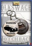 badge / magnet / porte clé décapsuleur VW Notchback type 3 vw "affiche"