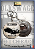 badge / magnet / porte clé décapsuleur VW Notchback type 3 vw "affiche"