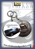 badge / magnet / porte clé décapsuleur VW SP2 vert foncé