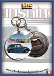 badge / magnet / porte clé décapsuleur VW cox cab 1600 sunhine