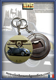 badge / magnet / porte clé décapsuleur VW cox cabriolet grise
