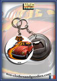 badge / magnet / porte clé décapsuleur VW cox clementine '70