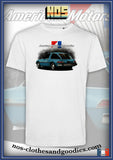 tee shirt unisex AMC PACER bleue arrière