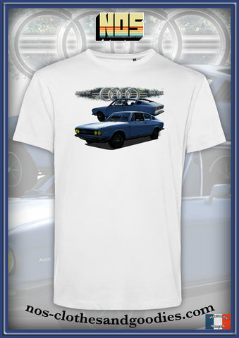 tee shirt unisex  AUDI 100 coupé S 1971