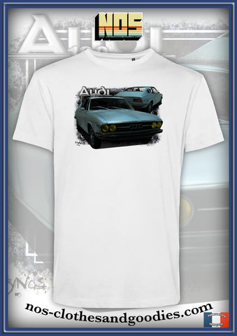 tee shirt unisex  AUDI 100 coupé S 1972