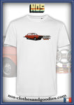 Tee shirt unisex Audi 80 B1 rouge