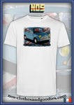 tee shirt unisex Austin mini bleue UK