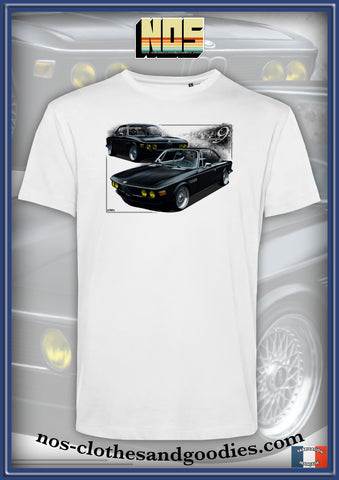 BMW E9 3.0CSI 2800 black t-shirt before
