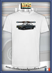 BMW E9 3.00CS 1973 gray t-shirt