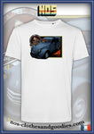 unisex t-shirt Citroën 2cv minivan