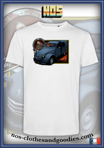 tee-shirt unisex Citroën 2cv fourgonnette