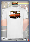 tee shirt unisex Fiat 124 spider